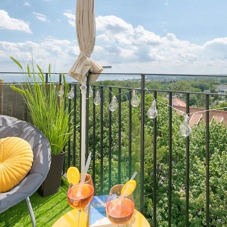 Panorama Kamienny Potok Apartman Sopot Kültér fotó