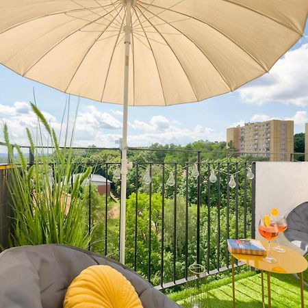 Panorama Kamienny Potok Apartman Sopot Kültér fotó
