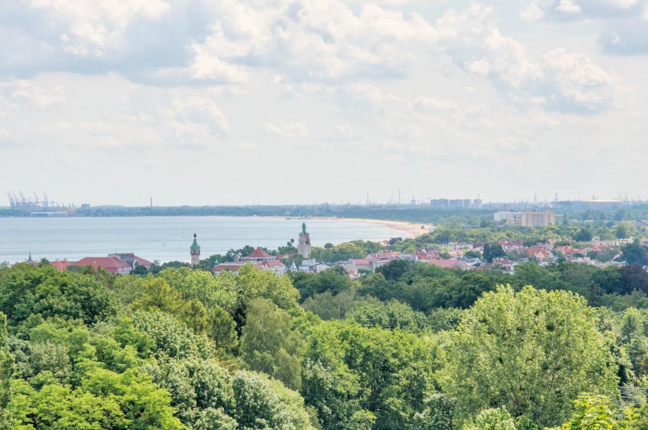 Panorama Kamienny Potok Apartman Sopot Kültér fotó